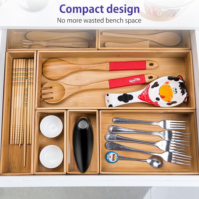 Electric Can Opener, Handheld One-touch Automatic Can opener, Smooth Edge - Image 7