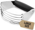 Zulay Kitchen Large 4-Inch Dough Blender Top Professional by ZulayKitchen