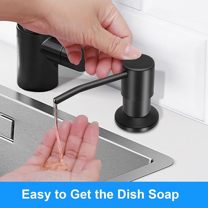 Soap Dispenser Kitchen Sink, Sink Soap Dispenser, Dish Soap Dispenser Pump - Image 4