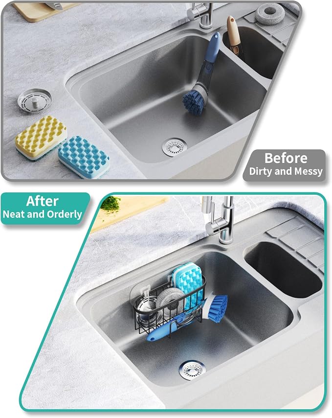 HapiRm Kitchen Sponge Holder for Sink - Image 6