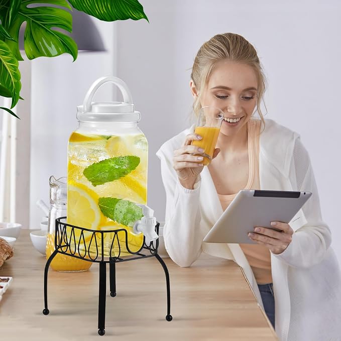 Tanlade 2 Pcs Plastic Drink Dispenser - Image 4