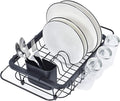 TOOLF Expandable Dish Drying Rack Over The Sink Adjustable Dish Rack in Sink Or by TOOLF