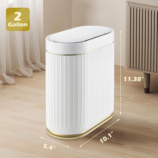 SYNCVIBE Bathroom Trash Can - Image 2