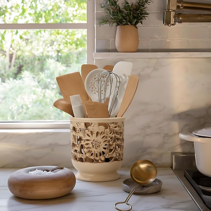 Farmhouse Kitchen Utensil Holder - Image 8