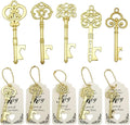 WODEGIFT 50 PCS Key Bottle Openers, Bridal Shower Favors, Rustic Wedding Favors by WODEGIFT
