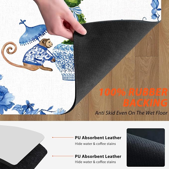 Chinoiserie Dish Drying Mat - Image 7