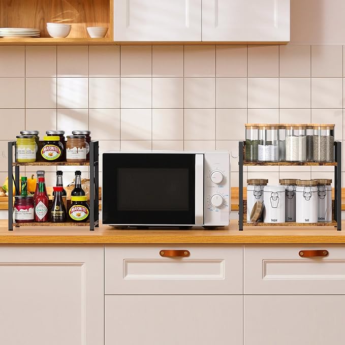 RUILALIFE Coffee-Bar-Station-Organizer Shelf - Image 5
