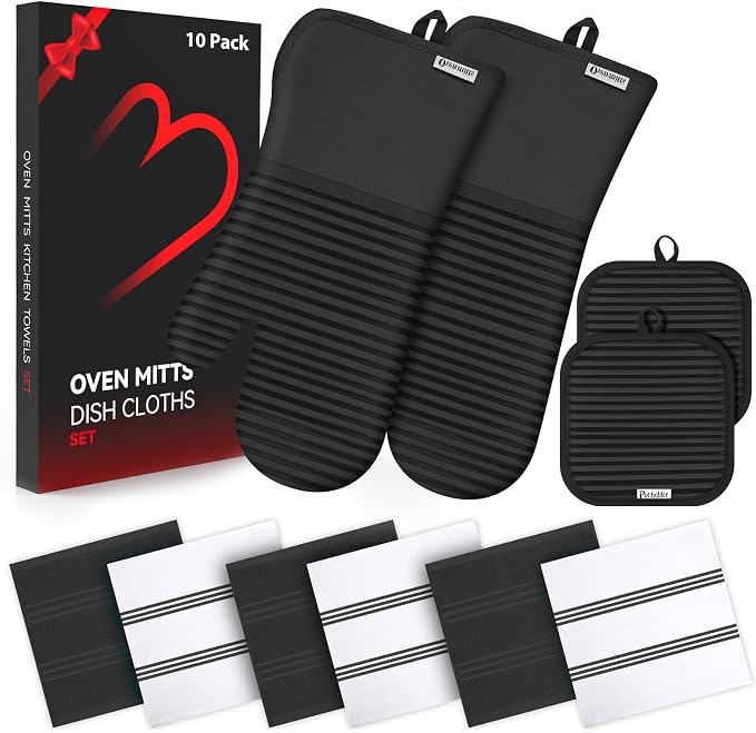 Oven Mitts and Pot Holder Sets by KacNacPro