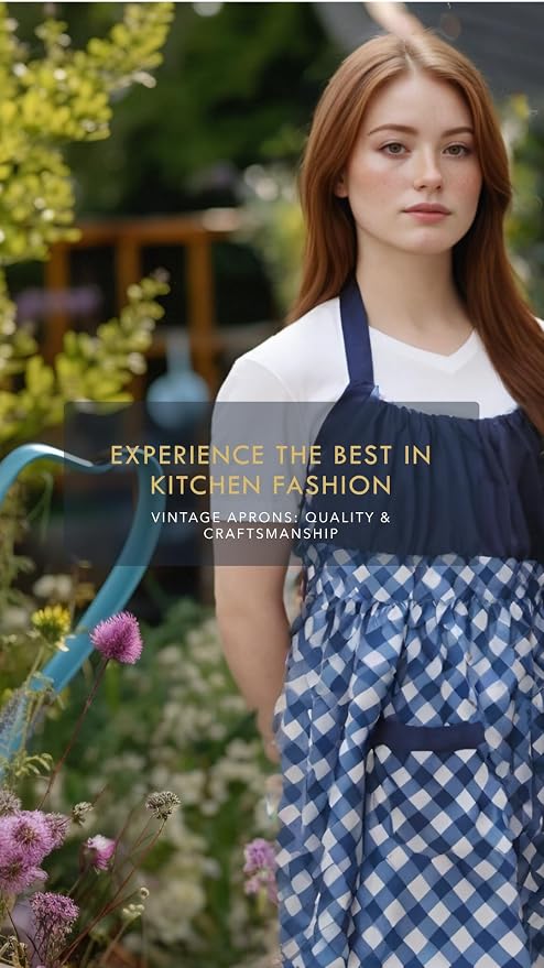 Lovely Flower Pattern Retro Aprons - Image 5