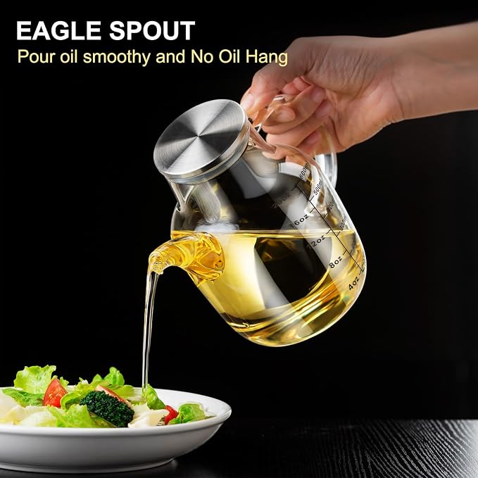 PARACITY Glass Oil Dispenser Bottle - Image 3