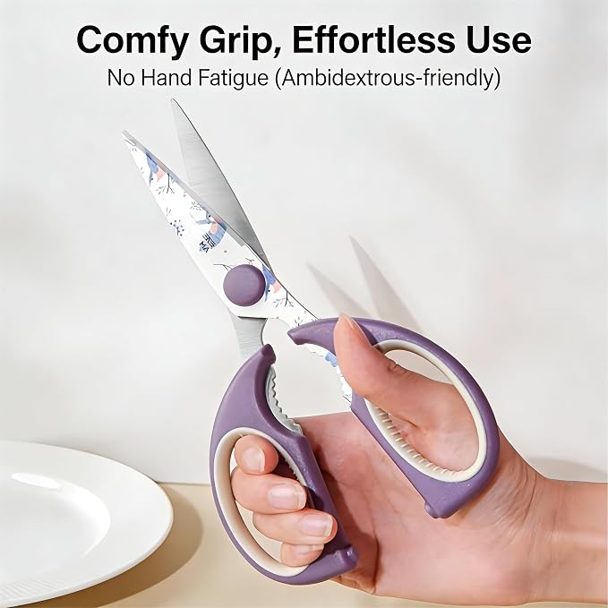 Kitchen Scissors All Purpose, ARCHIKING Kitchen Shears - Image 3
