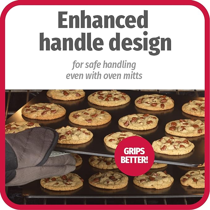 GoodCook AirPerfect Non-Stick Air Insulated 16” x 14” Cookie Sheet - Image 4
