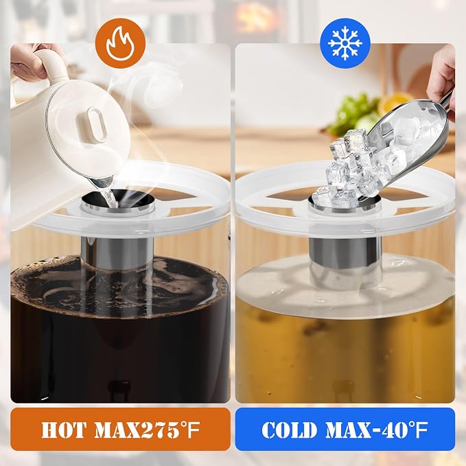 Beverage Dispensers, 4.4 Gallon/16-L Commercial Beverage Dispenser Cold Drink - Image 4