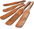 Spurtle Set, Wooden Spurtle Set of 5, Wooden Spoons by Gudamaye-WoodenUtensilsSets