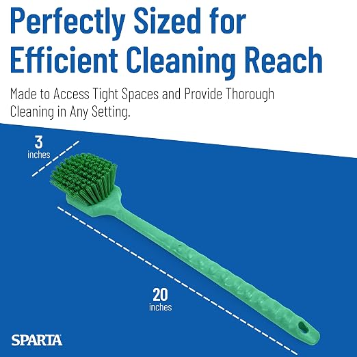 SPARTA 40501EC09 Plastic Large Scrub Brush, Kitchen Brush, Utility Brush - Image 5
