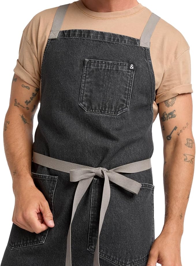 hedley & bennett Crossback Apron by hedleybennett