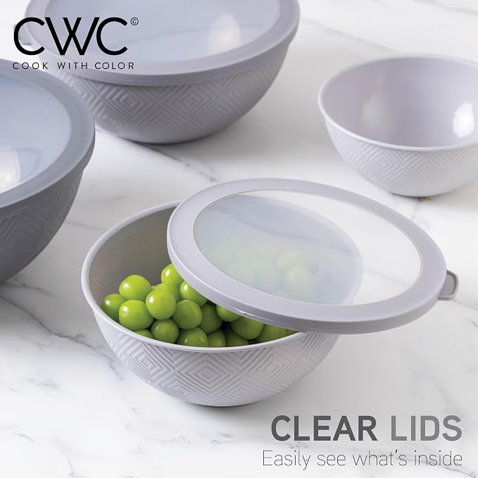 COOK WITH COLOR Mixing Bowls with Lids - Image 7