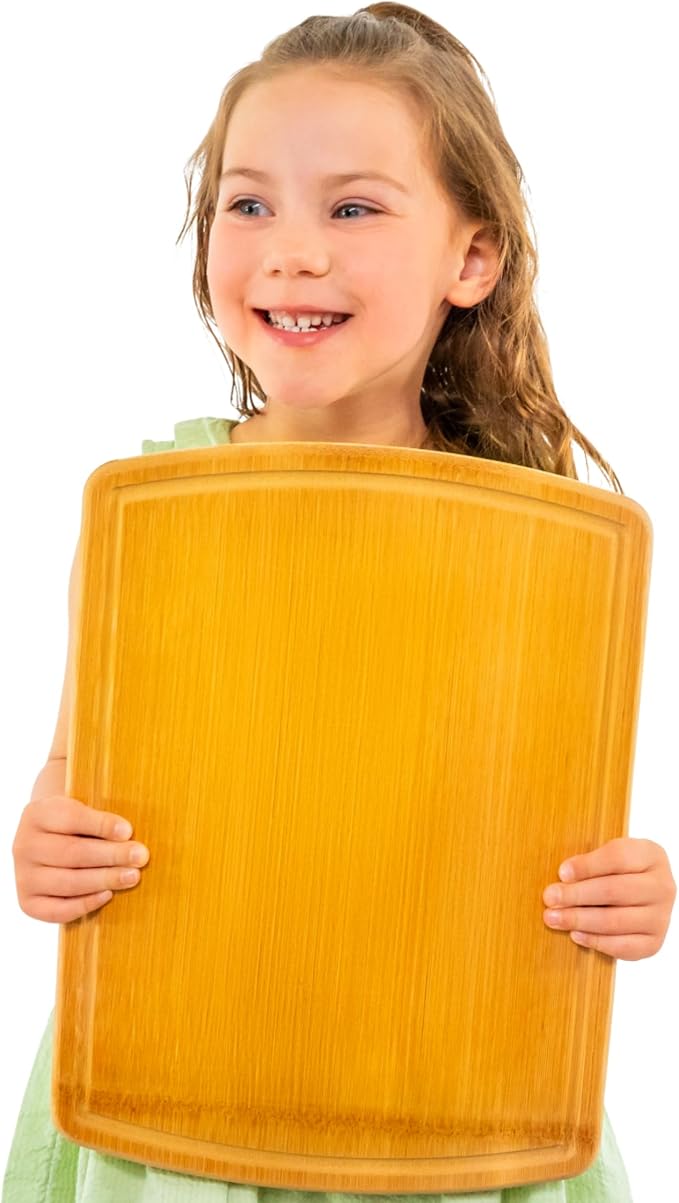 Bamboo Cutting Board – 15 Inch Wood Cutting Boards - Image 9