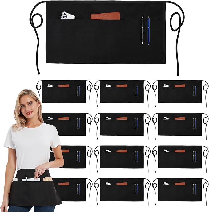 DUSKCOVE 12 Pack Server Aprons by DUSKCOVE