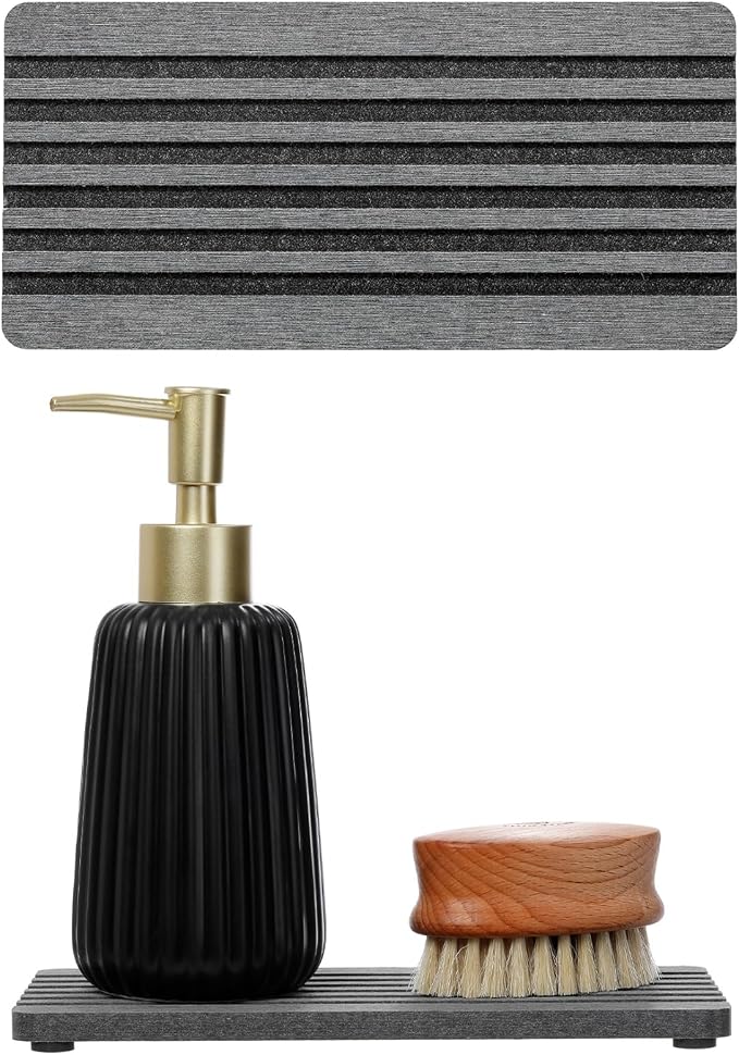 Razborci 2PCS Diatomite Quick Stone Drying Tray Mat - Image 8