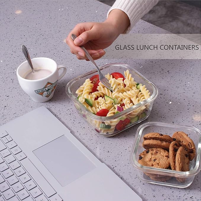 S SALIENT 18 Piece Glass Food Storage Containers - Image 7
