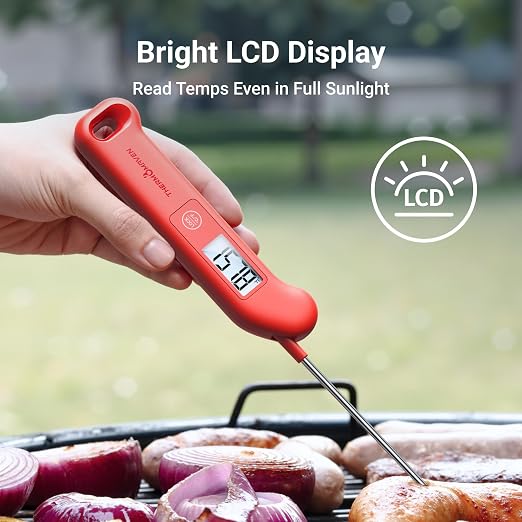 Professional Meat Thermometer Digital, ±0.5℉ NIST Certified Accuracy, Instant - Image 4