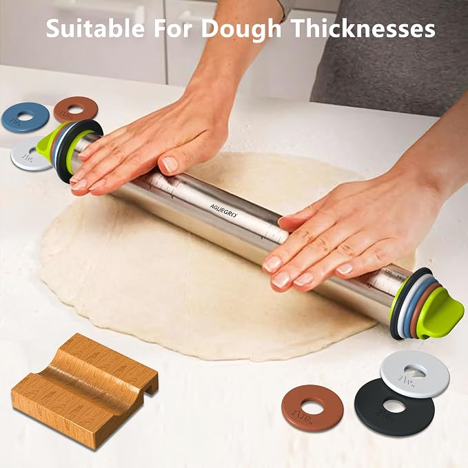 Stainless Steel Rolling Pin - Image 2