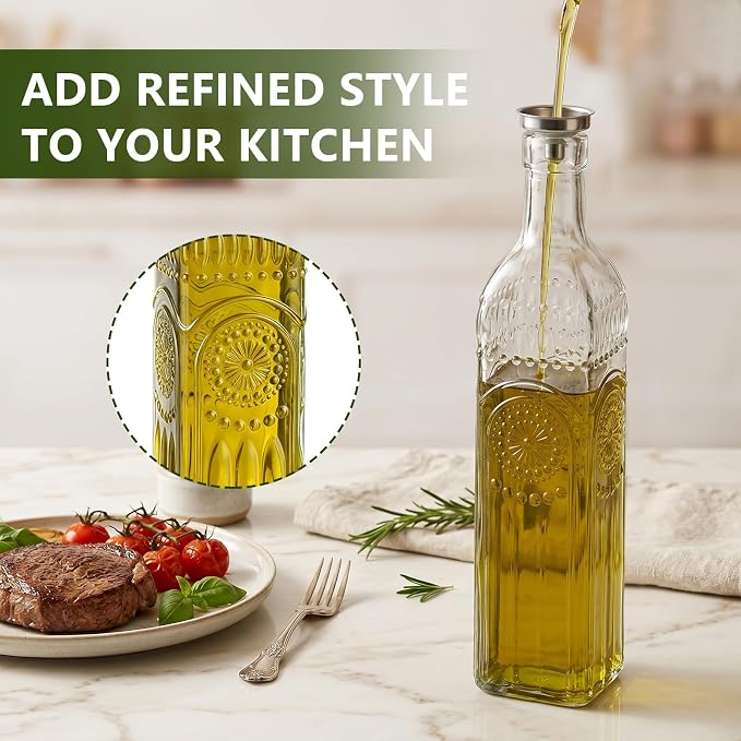 WERTIOO 4 Pack Olive Oil Dispenser Bottle - Image 6