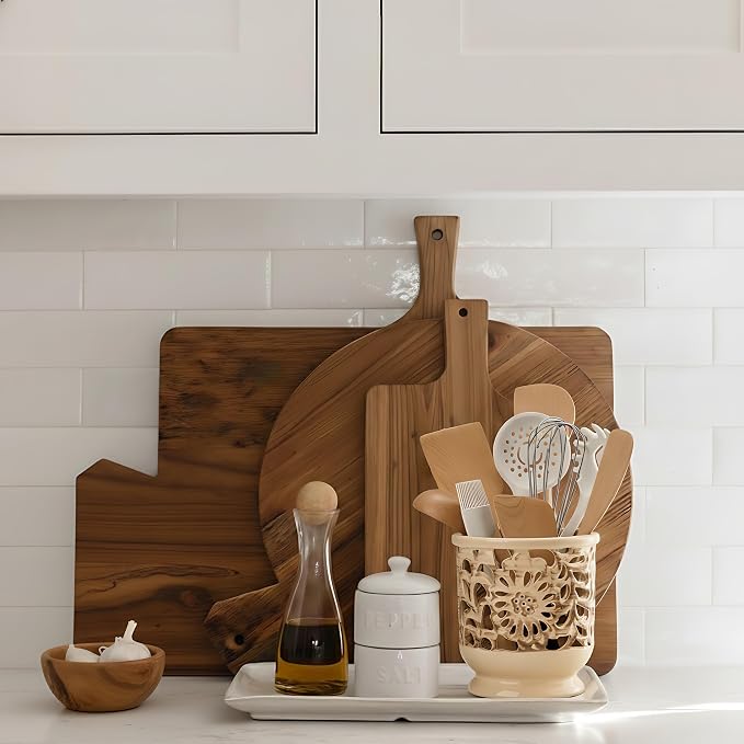 Farmhouse Kitchen Utensil Holder - Image 9