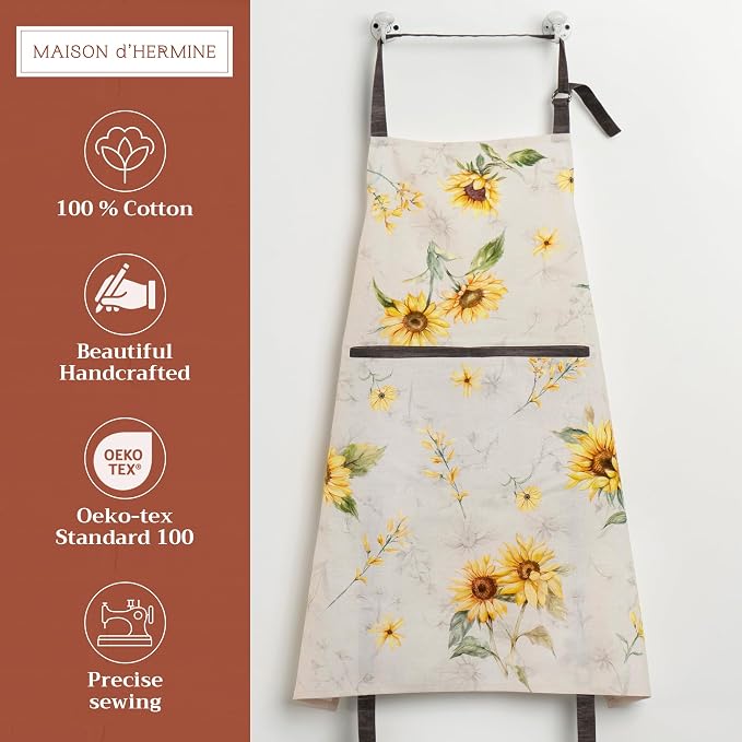 Maison d' Hermine 100% Cotton Apron - Image 2