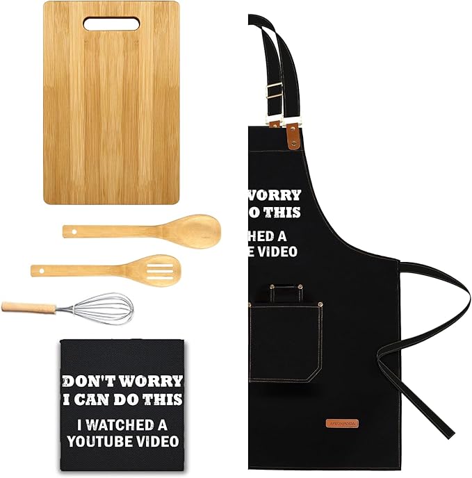 Baking Apron for Men Women, Funny Apron Baking Gifts - Image 4