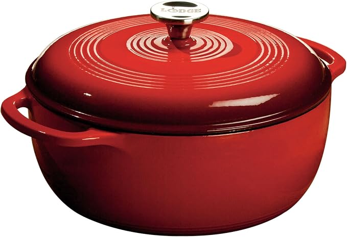 Lodge Essential Enamel Cast Iron Dutch Oven by Lodge