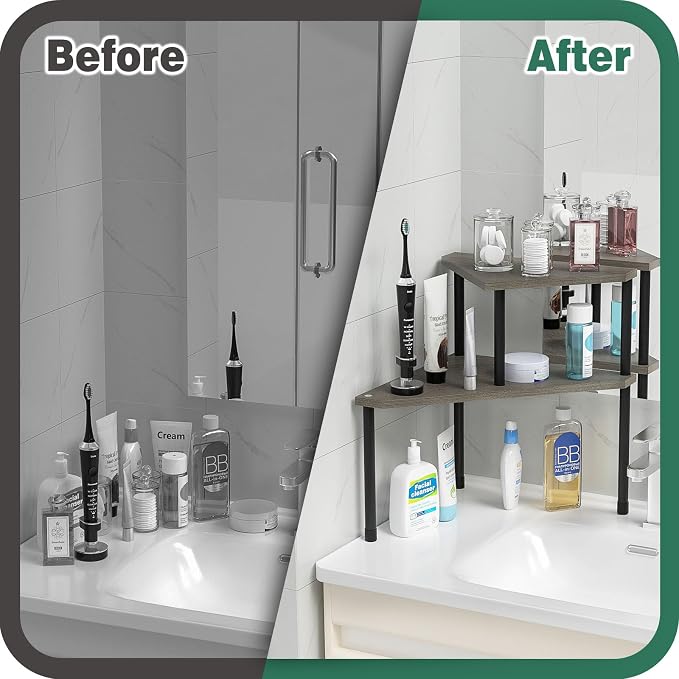 Weenson Bathroom Counter Organizer Over Sink Organizer - Image 7