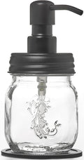 Petite 12oz Mason Jar Soap and/or Lotion Dispenser by Industrial+Rewind