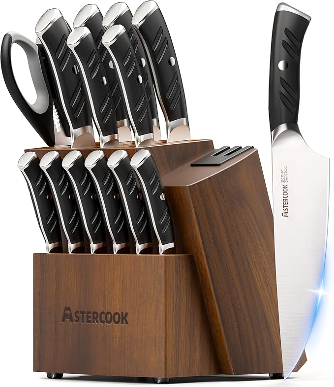 Astercook Knife Set, Kitchen Knives Set by Astercook