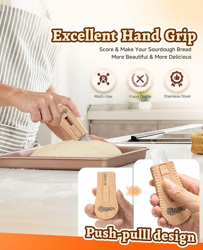 Sourdough Bread Lame, Magnetic Dough Scoring Tool - Image 3