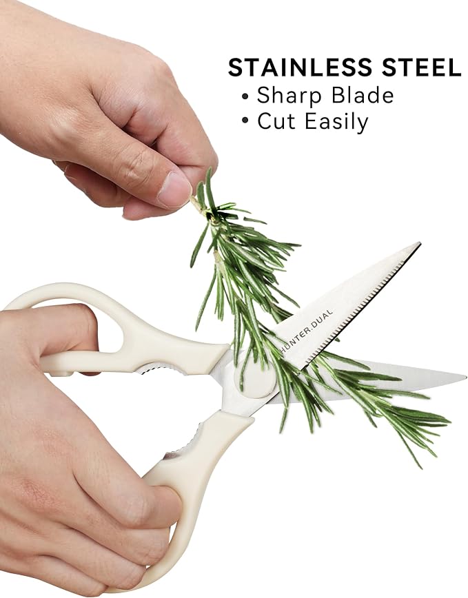 Kitchen Scissors for Food, HUNTER.DUAL Heavy Duty Come Apart Poultry Shears for - Image 2
