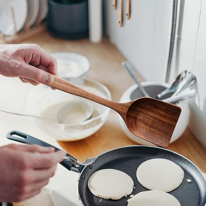 12 Pack Wooden Spoons for Cooking - Image 7