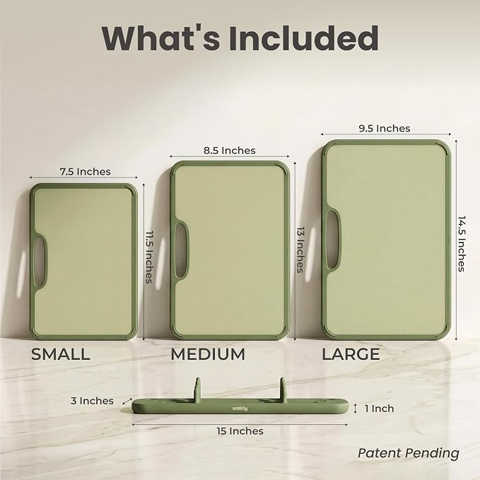 SMIRLY Plastic Cutting Board Set - Image 2