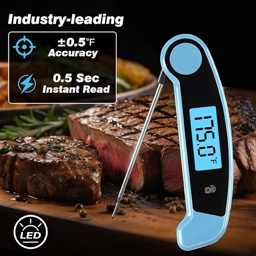 Meat Thermometer Digital Waterproof Instant Read Thermometer - Image 7