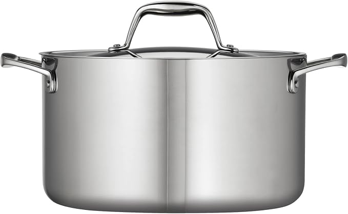 Tramontina Signature Tri-Ply Clad Stainless Steel 6-Quart Sauce Pot - Image 2