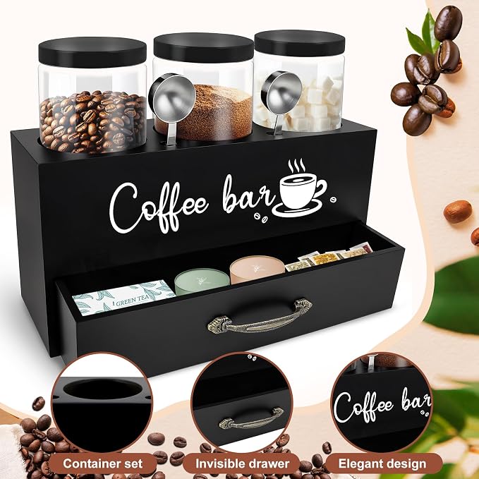 MACIFECI 54 oz Coffee Canister Set - Image 3