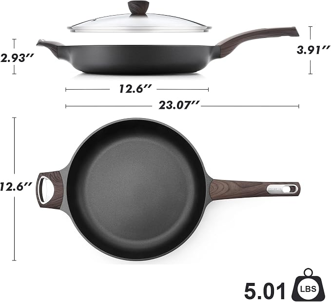 SENSARTE Ceramic Nonstick Frying Pan Skillet - Image 9