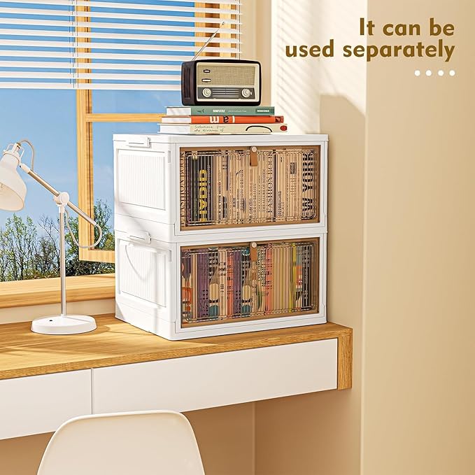 YFXCVSL 4 Tier Plastic Storage Bins - Image 5