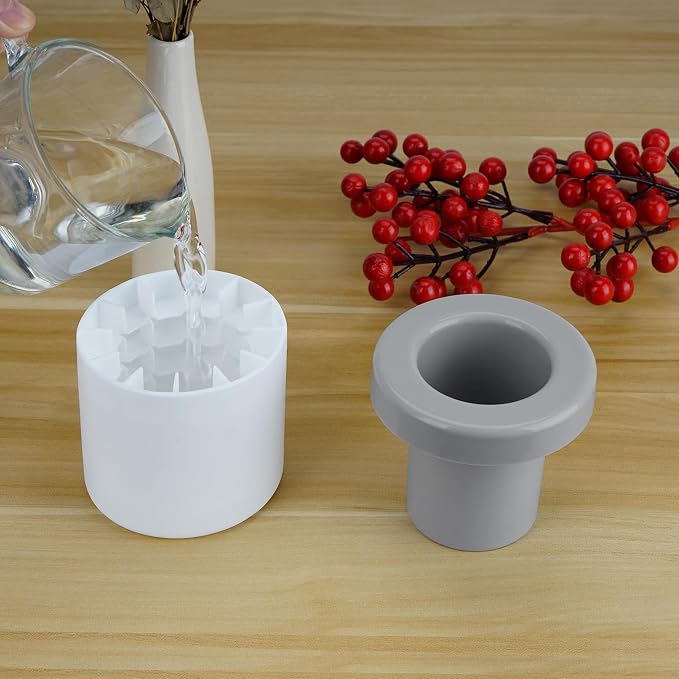 2 Pack Cylinder Ice Cube Mold Ice Trays, Silicone Ice Bucket, Portable Ice Cube - Image 4