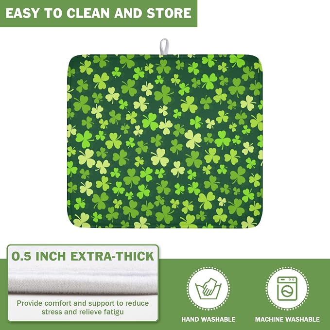 St. Patrick's Day Dish Drying Mat - Image 5