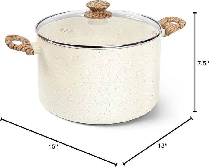 MICHELANGELO 10 Quart Stock Pot - Image 9