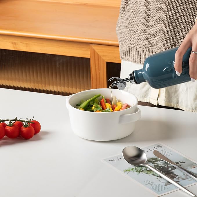 Sweejar Ceramic Olive Oil Dispenser Bottle - Image 3