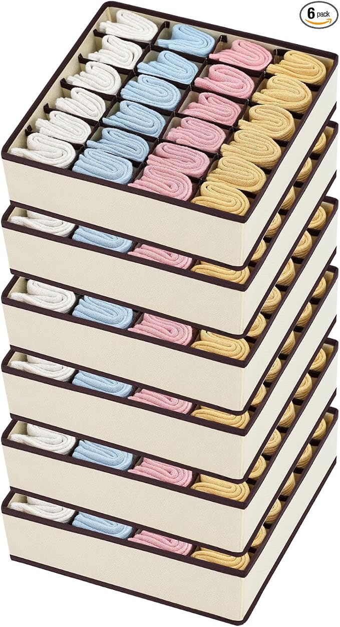 Joyoldelf Sock Organizer Drawer Organizer by APPRECIATELIFERELAXYOURSOUL