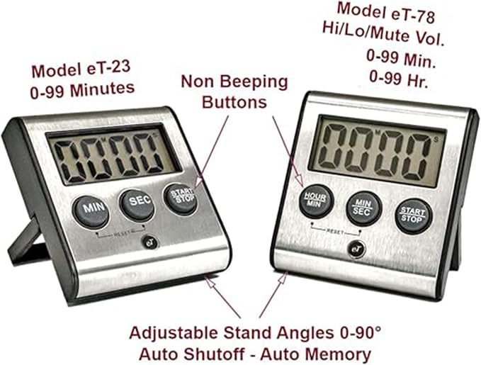 Elegant Digital Kitchen Timer - Image 5